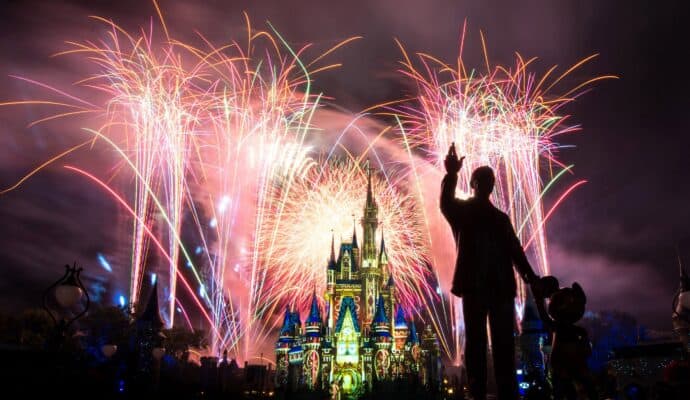 New at Disney World 2023 - Happily Ever After fireworks at Magic Kingdom