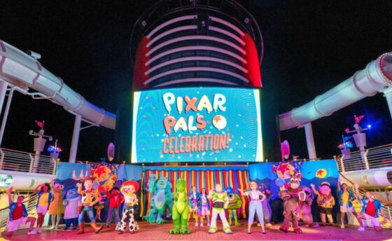 pixar day at sea 2024 - character lineup