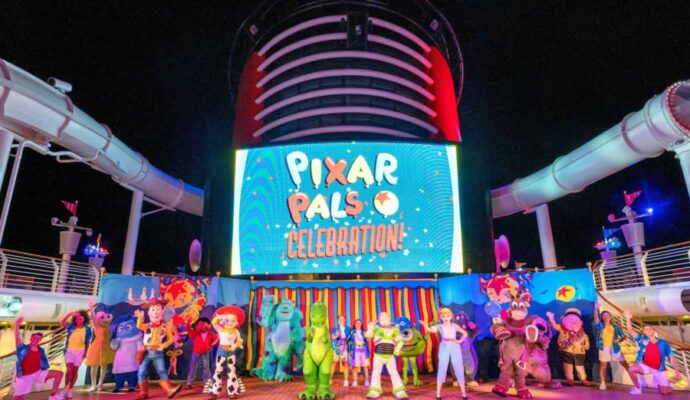 pixar day at sea 2024 - character lineup