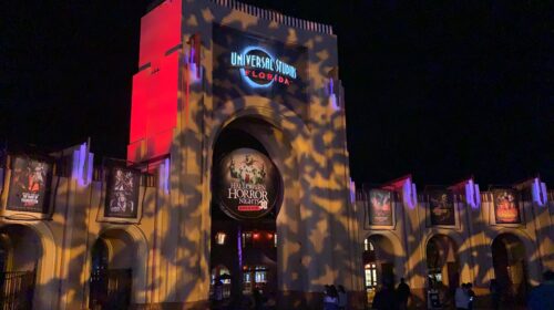 2023 Halloween horror nights - signage in Universal Studios Florida