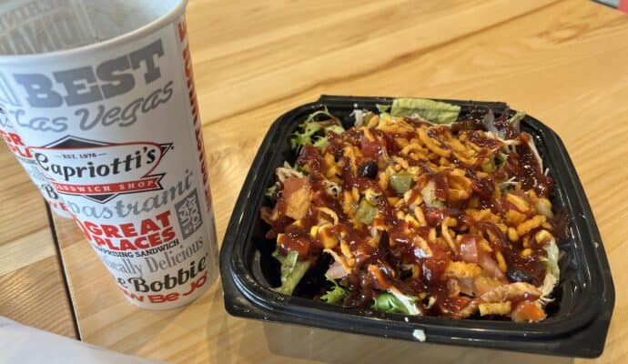 Capriotti's Pittsburgh BBQ turkey Salad