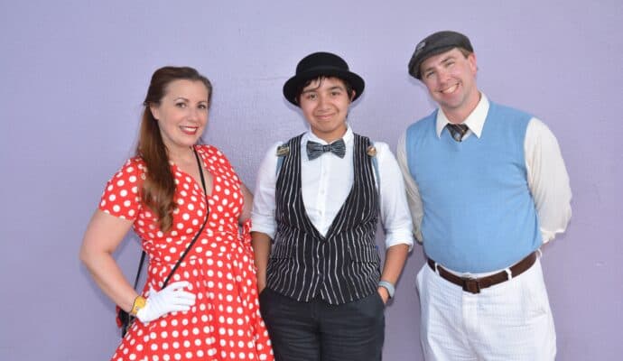 Disney dress code violation - disney bounding on Dapper DAy