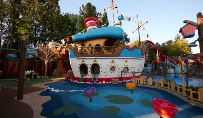 Donald’s Duck Pond in Disneyland Toontown