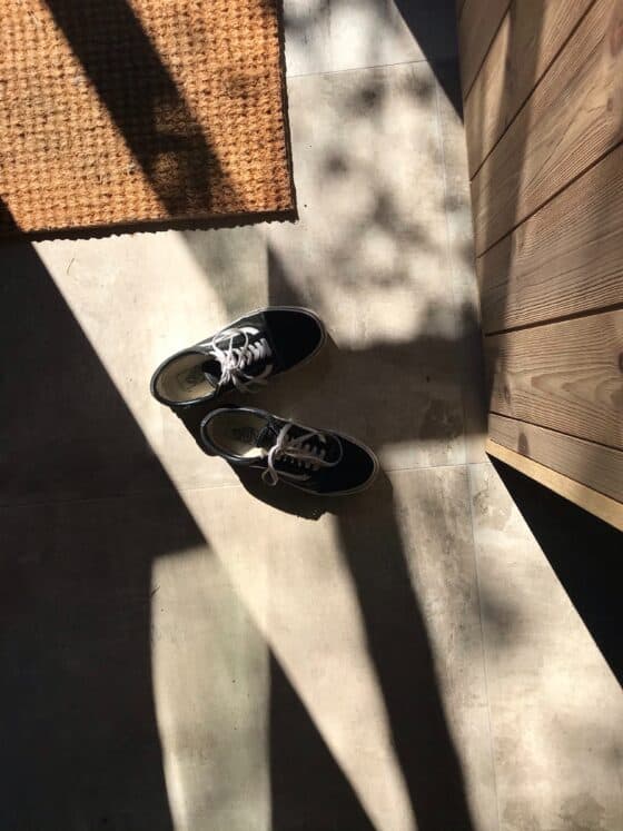 Fun Hawaiian Cultural Traditions - shoes outside house