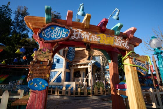 Goofy’s How-To-Play Yard in Mickey’s Toontown at Disneyland