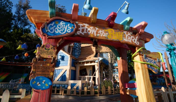 Goofy’s How-To-Play Yard in Mickey’s Toontown at Disneyland