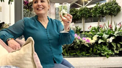 how to splurge at Nemacolin - champagne in the orchid room