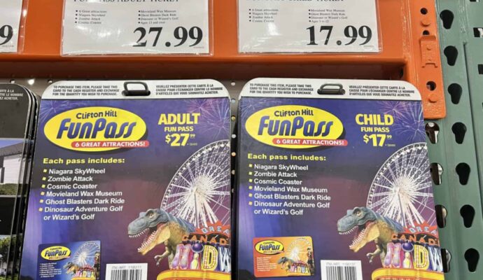 Clifton Hill Fun Pass at Costco - adult and child prices