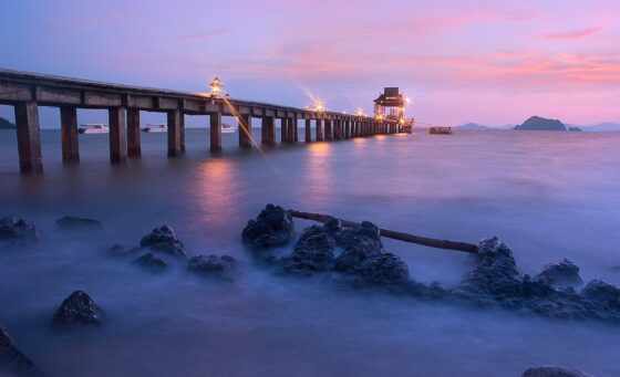 is costco travel worth it? Calm beach with pier