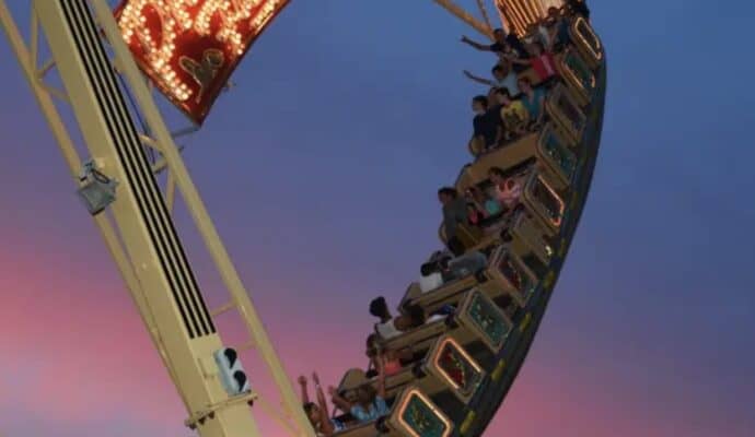 Pharoah's Fury at DelGrosso's Amusement Park