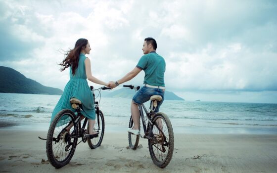 Difficult Things About Being a First-Time Parent - beach bikes