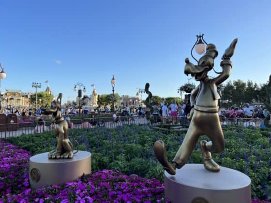 Disney World Off-Season - epcot flower & garden topiary