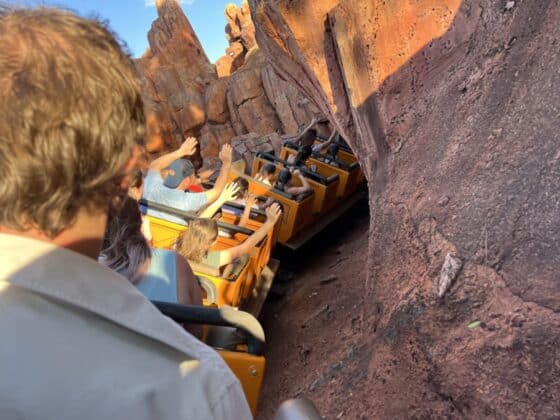 Disney World Off-Season - thrill rides big thunder mountain railroad