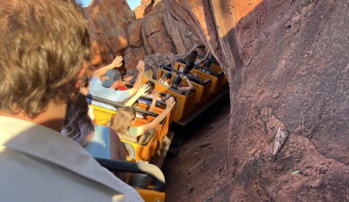 Disney World Off-Season - thrill rides big thunder mountain railroad