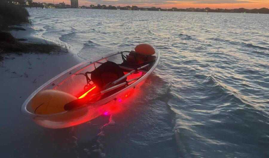 Fun Things to Do on a Pensacola Girls Getaway - glow paddle