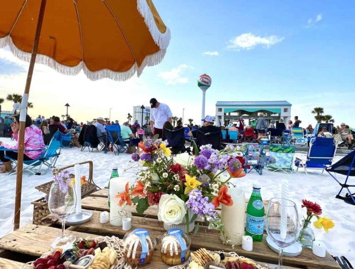Fun Things to Do on a Pensacola Girls Getaway - private beach picnic