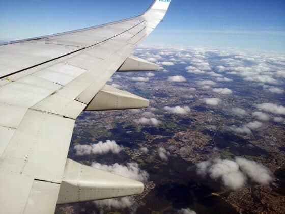 Important Items To Pack When Traveling Abroad - airplane wing