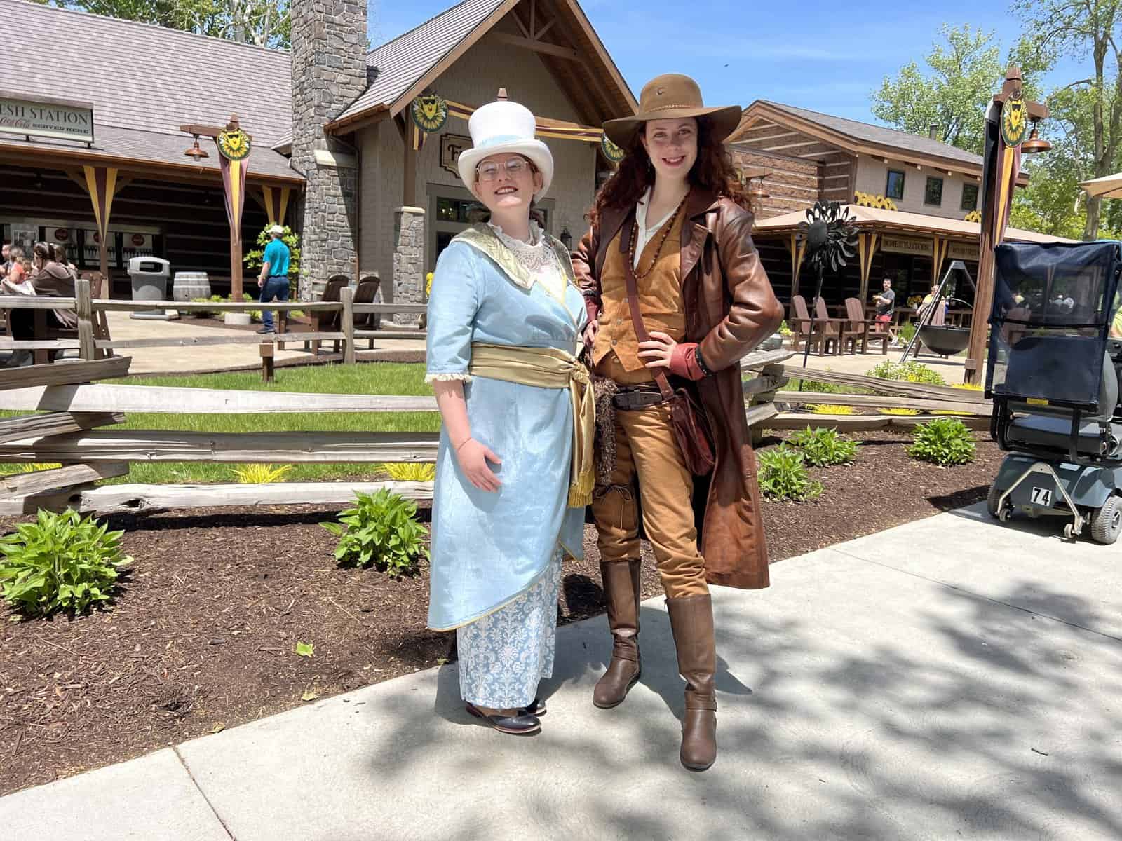 cedar point frontier festival 2023 - cast members