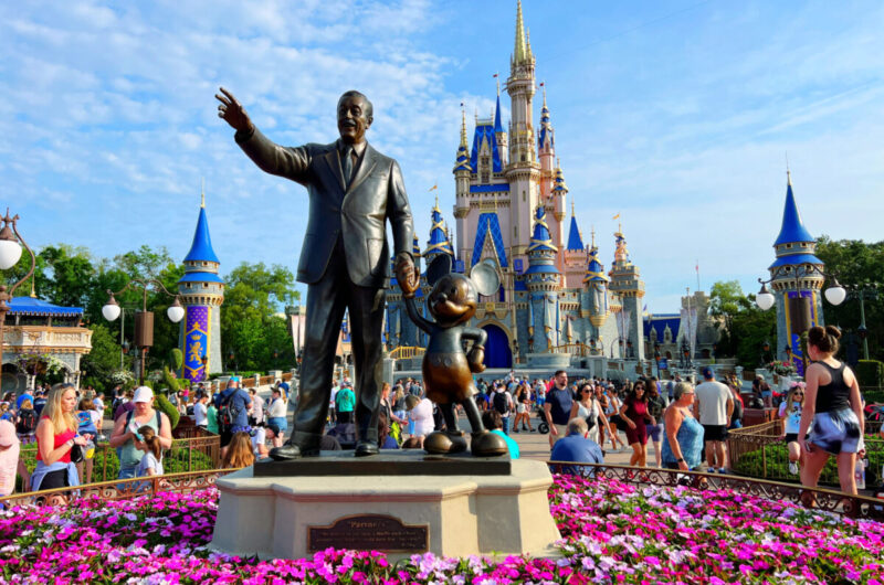 The best weeks to visit Disney World disney world 2024 changes - Partners statue in Magic Kingdom