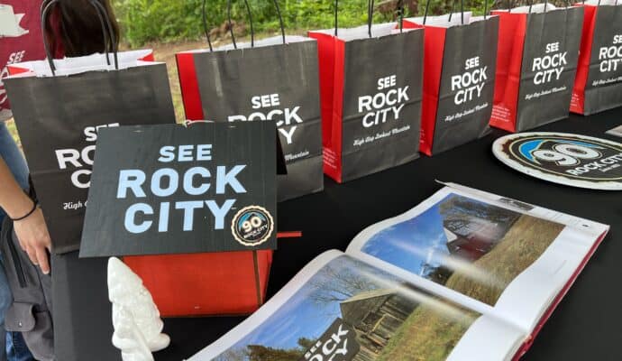 see rock city barns 90th anniversary - birdhouse