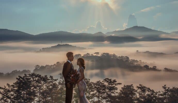 Non-Traditional Wedding Venues for Nature Lovers - mountaintop wedding