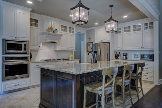 Techniques To Create a Stunning Coastal Kitchen - dark colors
