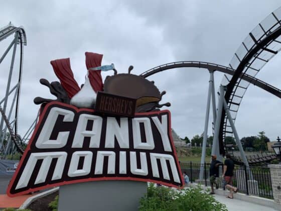 best thrill rides at hersheypark - candymonium