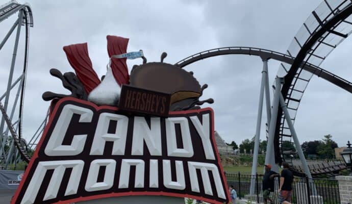 best thrill rides at hersheypark - candymonium