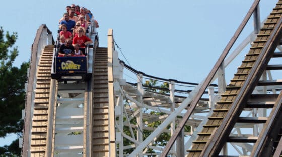 best thrill rides at hersheypark - comet