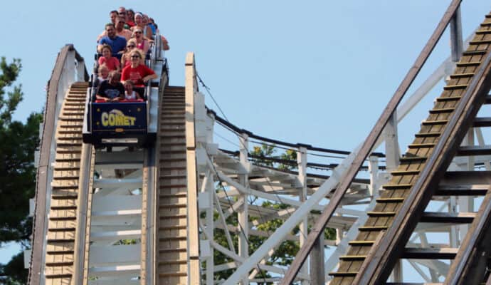 best thrill rides at hersheypark - comet