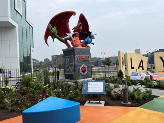 the strong national museum of play expansion - five headed dungeons and dragons monster