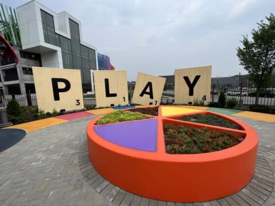 the strong national museum of play expansion -Hasbro Game Park Trivial Pursuit and Scrabble