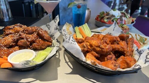 tom's watch bar pittsburgh wings - Korean BBQ and Spicy Buffalo