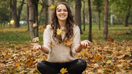 Hair Impacts Overall Health and Wellness - autumn leaves