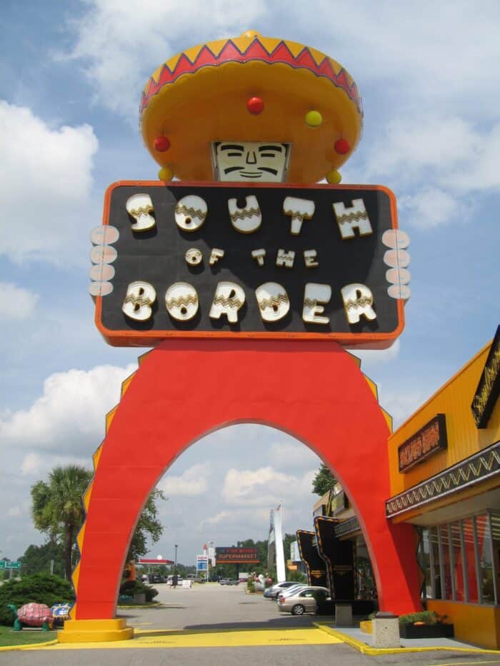 Most Visited Roadside Attractions - south of the border