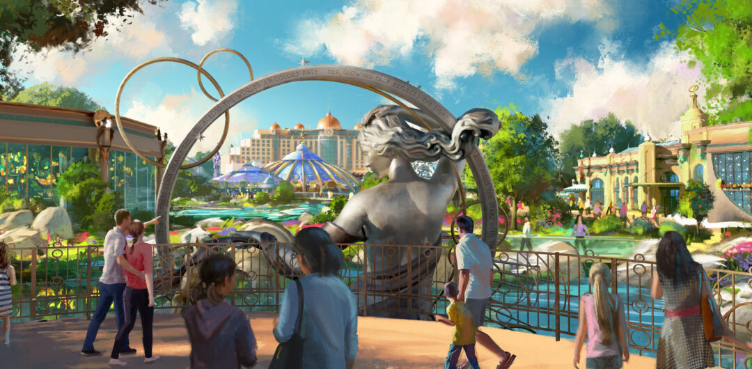 Universal Epic Universe Celestial Park overlook