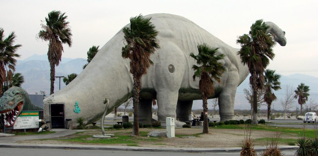 roadside attractions cabazon dinosaur