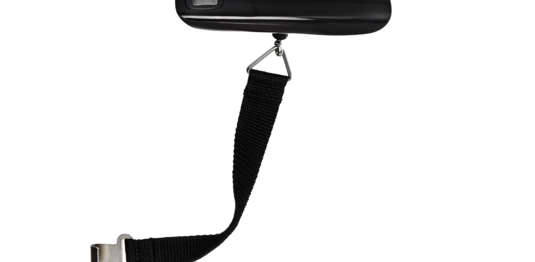 Travel essentials for 2024 - portable digital luggage scale