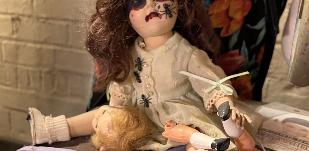 Buffalo Bill's House tour - basement creepy doll