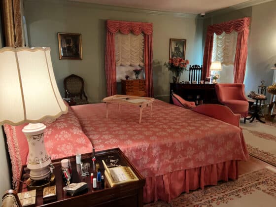 Eisenhower National Historic Site Mamie Eisenhower bedroom