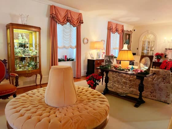 Eisenhower National Historic Site - living room