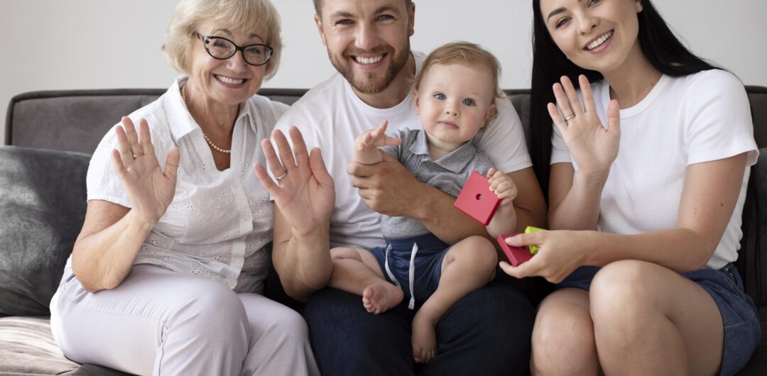 Working Abroad? Here Are 5 Easy Ways to Support Your Family 1 -working abroad - family-having-video-call-home