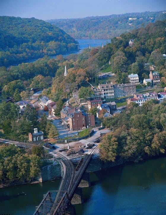 most beautiful places to visit in west virginia - harpers ferry