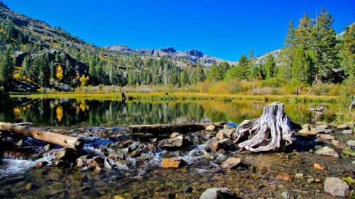Top US Lakes - lake tahoe rocky beach