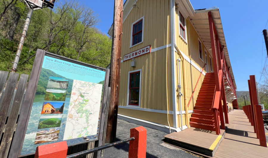 Thurmond: Southern West Virginia's Fascinating Ghost Town 5 thurmond west virginia ghost town - train station side