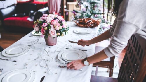 planning a surprise party - tablescape
