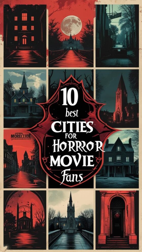 From the US to Europe, here are 10 beautifully-spooky destinations that offer unique and unforgettable experiences for horror movie lovers. #10best #horrormovies #spooky #scarymovies
