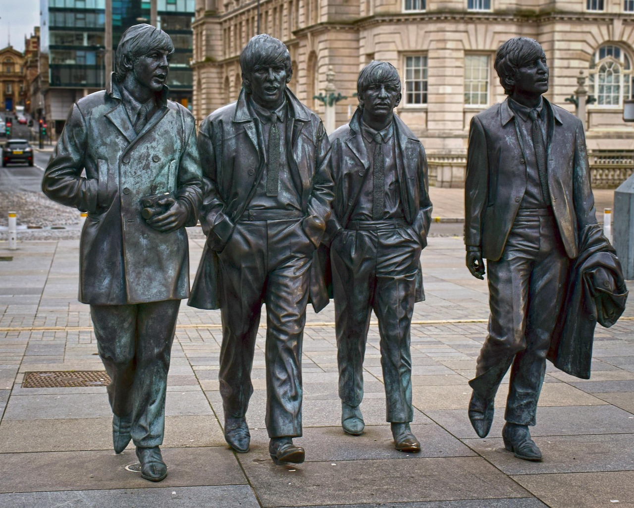 nostalgia-driven travel - liverpool england Beatles Statue