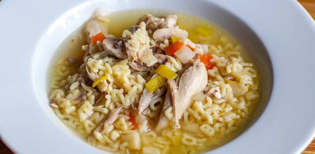Beyond Chicken Noodle: 5 Easy Ways to Reinvent the Classic Soup with Global Flavors 2 Beyond Chicken Noodle Reinventing the Classic Soup with Global Flavors - Chicken Alphabet Soup