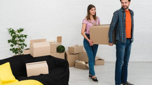 Essential Packing Hacks for a Long-Distance Move - Couple Moving Boxes